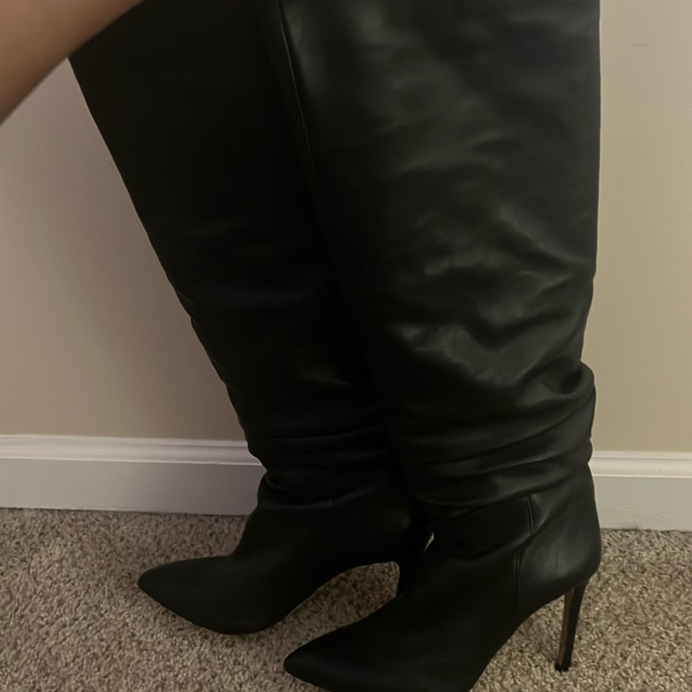 Gently used tall boots